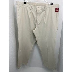 Dockers Men's Easy Classic Fit Khaki Stretch Pants Size 48W x 30L